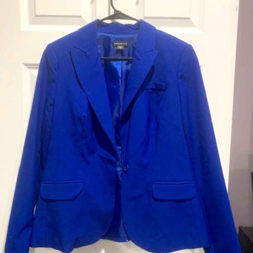 Royal Blue Metaphor Blazer size 10